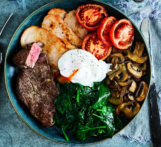 High protein breakfast