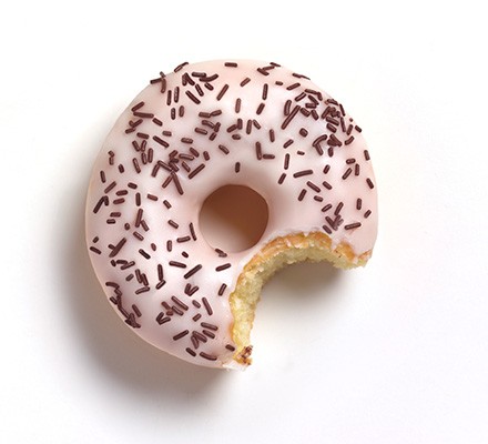 Doughnut with sprinkles