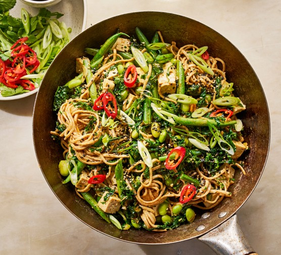 Peanut butter & tofu noodles
