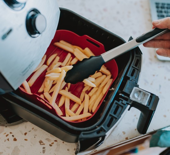 Preparing food in the air fryer Air fryer accessories