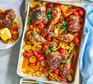 One-pan piri piri chicken dinner One-pan piri piri chicken dinner in a casserole dish