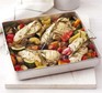 Rosemary chicken with oven-roasted ratatouille
