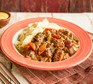 Slow cooker pork casserole Slow cooker pork casserole served in a bowl