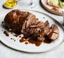 Slow cooker leg of lamb Slow cooker leg of lamb on a plate