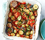 Roasted summer vegetable casserole